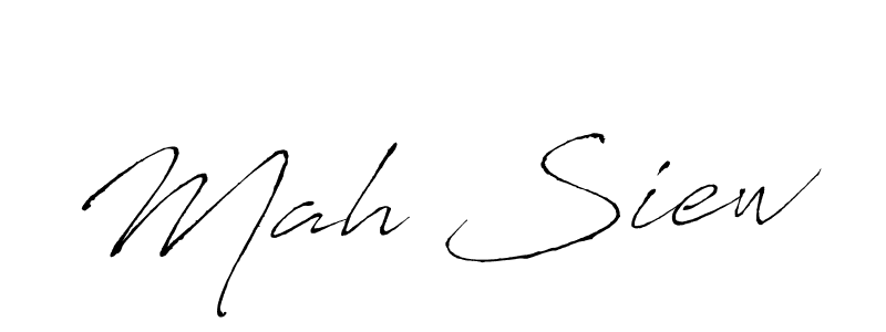 How to make Mah Siew signature? Antro_Vectra is a professional autograph style. Create handwritten signature for Mah Siew name. Mah Siew signature style 6 images and pictures png