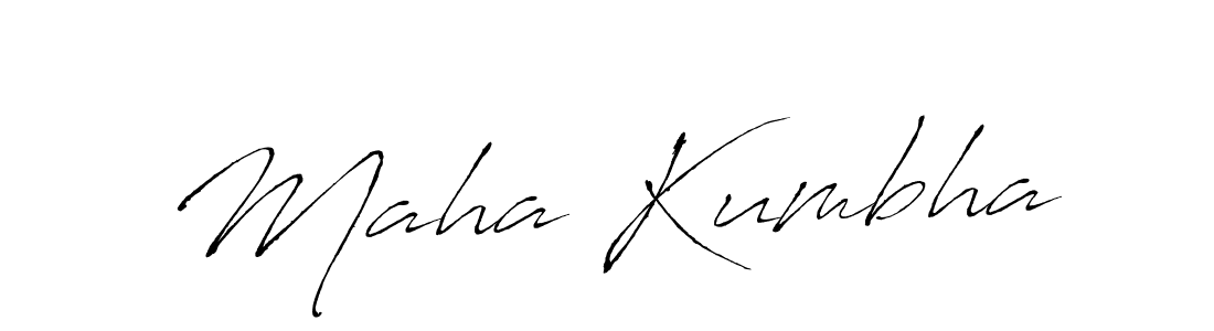 The best way (Antro_Vectra) to make a short signature is to pick only two or three words in your name. The name Maha Kumbha include a total of six letters. For converting this name. Maha Kumbha signature style 6 images and pictures png