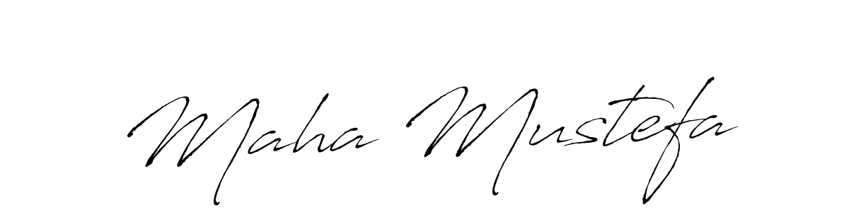 You should practise on your own different ways (Antro_Vectra) to write your name (Maha Mustefa) in signature. don't let someone else do it for you. Maha Mustefa signature style 6 images and pictures png