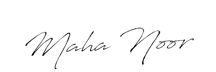 The best way (Antro_Vectra) to make a short signature is to pick only two or three words in your name. The name Maha Noor include a total of six letters. For converting this name. Maha Noor signature style 6 images and pictures png