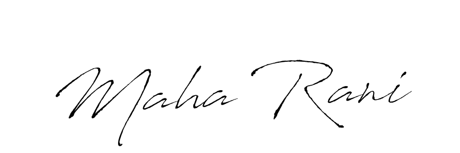 You should practise on your own different ways (Antro_Vectra) to write your name (Maha Rani) in signature. don't let someone else do it for you. Maha Rani signature style 6 images and pictures png