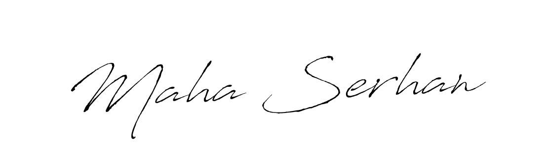 Make a short Maha Serhan signature style. Manage your documents anywhere anytime using Antro_Vectra. Create and add eSignatures, submit forms, share and send files easily. Maha Serhan signature style 6 images and pictures png