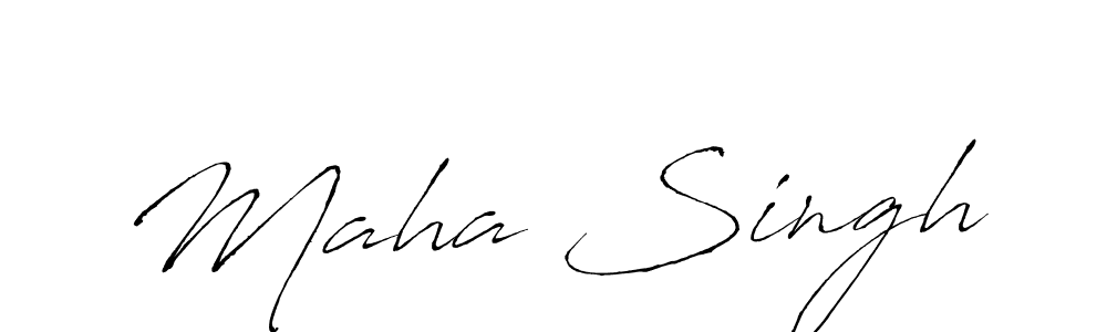 Make a beautiful signature design for name Maha Singh. Use this online signature maker to create a handwritten signature for free. Maha Singh signature style 6 images and pictures png