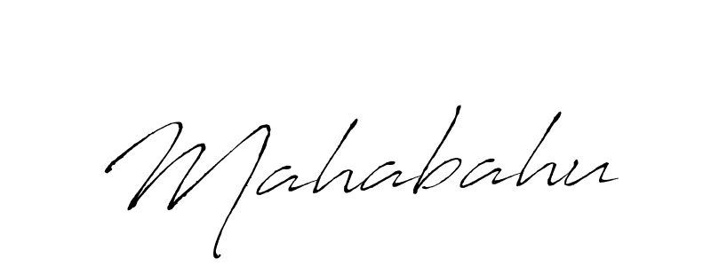 Create a beautiful signature design for name Mahabahu. With this signature (Antro_Vectra) fonts, you can make a handwritten signature for free. Mahabahu signature style 6 images and pictures png