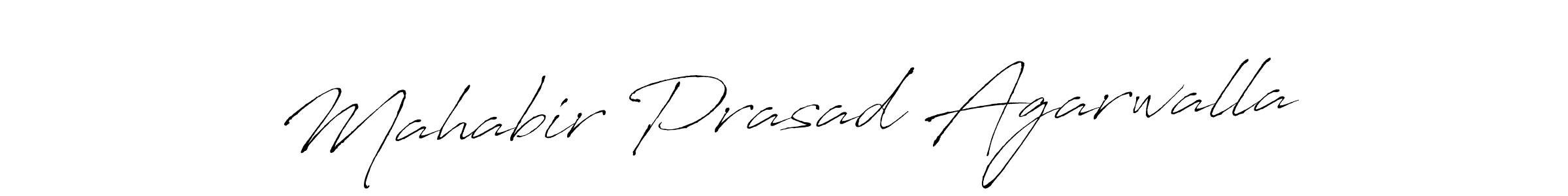 Also we have Mahabir Prasad Agarwalla name is the best signature style. Create professional handwritten signature collection using Antro_Vectra autograph style. Mahabir Prasad Agarwalla signature style 6 images and pictures png