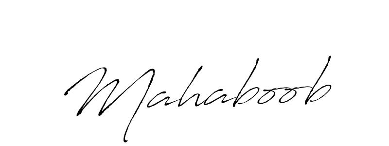 Create a beautiful signature design for name Mahaboob. With this signature (Antro_Vectra) fonts, you can make a handwritten signature for free. Mahaboob signature style 6 images and pictures png