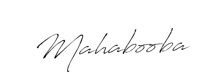 Antro_Vectra is a professional signature style that is perfect for those who want to add a touch of class to their signature. It is also a great choice for those who want to make their signature more unique. Get Mahabooba name to fancy signature for free. Mahabooba signature style 6 images and pictures png