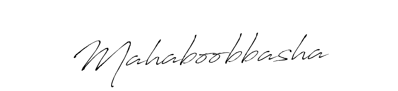 Also we have Mahaboobbasha name is the best signature style. Create professional handwritten signature collection using Antro_Vectra autograph style. Mahaboobbasha signature style 6 images and pictures png