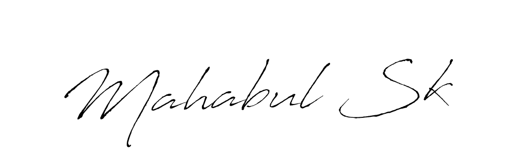 Make a beautiful signature design for name Mahabul Sk. Use this online signature maker to create a handwritten signature for free. Mahabul Sk signature style 6 images and pictures png