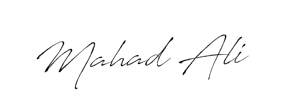 How to make Mahad Ali signature? Antro_Vectra is a professional autograph style. Create handwritten signature for Mahad Ali name. Mahad Ali signature style 6 images and pictures png