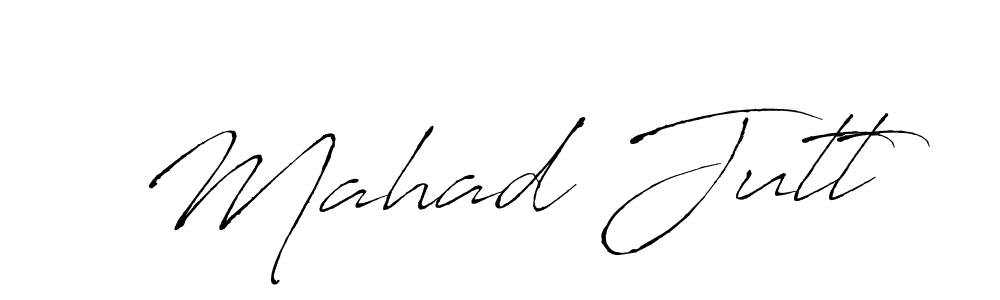 Also we have Mahad Jutt name is the best signature style. Create professional handwritten signature collection using Antro_Vectra autograph style. Mahad Jutt signature style 6 images and pictures png