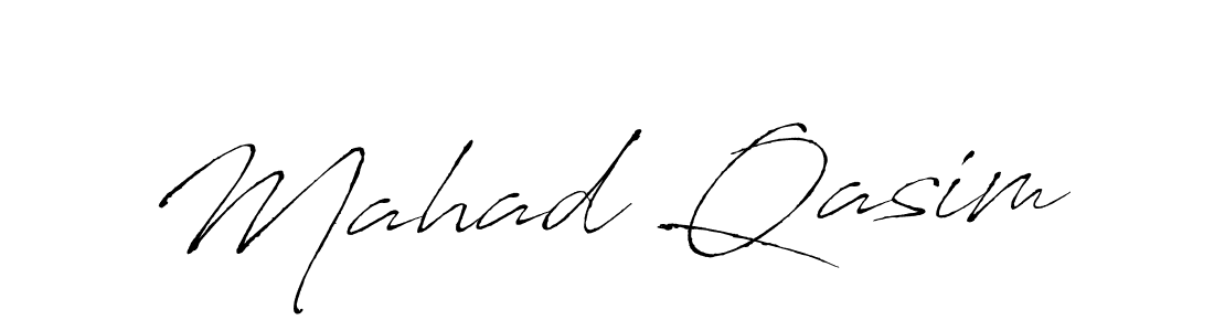 Mahad Qasim stylish signature style. Best Handwritten Sign (Antro_Vectra) for my name. Handwritten Signature Collection Ideas for my name Mahad Qasim. Mahad Qasim signature style 6 images and pictures png