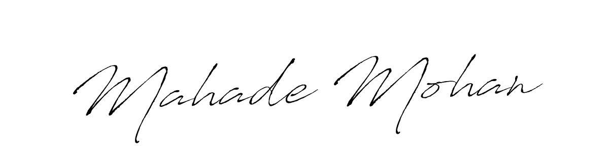 Make a short Mahade Mohan signature style. Manage your documents anywhere anytime using Antro_Vectra. Create and add eSignatures, submit forms, share and send files easily. Mahade Mohan signature style 6 images and pictures png