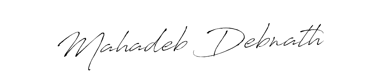 Also You can easily find your signature by using the search form. We will create Mahadeb Debnath name handwritten signature images for you free of cost using Antro_Vectra sign style. Mahadeb Debnath signature style 6 images and pictures png