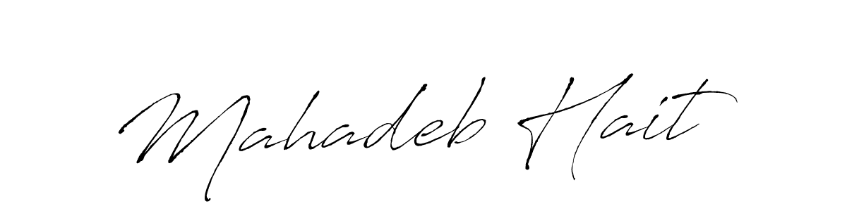 Here are the top 10 professional signature styles for the name Mahadeb Hait. These are the best autograph styles you can use for your name. Mahadeb Hait signature style 6 images and pictures png