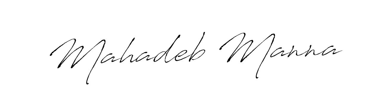How to make Mahadeb Manna signature? Antro_Vectra is a professional autograph style. Create handwritten signature for Mahadeb Manna name. Mahadeb Manna signature style 6 images and pictures png