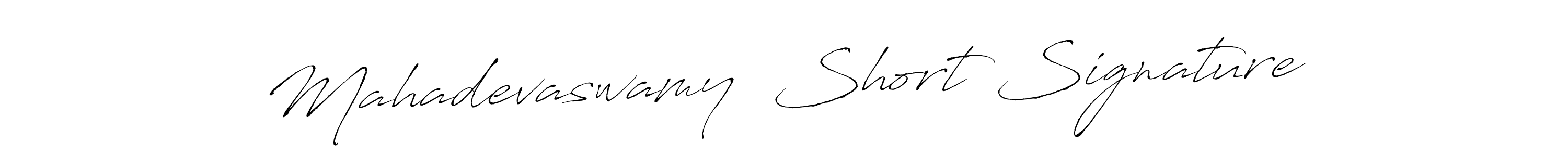 The best way (Antro_Vectra) to make a short signature is to pick only two or three words in your name. The name Mahadevaswamy  Short Signature include a total of six letters. For converting this name. Mahadevaswamy  Short Signature signature style 6 images and pictures png