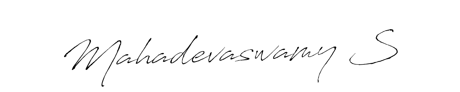 Also we have Mahadevaswamy S name is the best signature style. Create professional handwritten signature collection using Antro_Vectra autograph style. Mahadevaswamy S signature style 6 images and pictures png