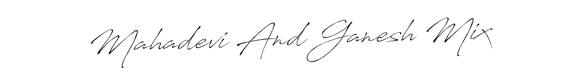 See photos of Mahadevi And Ganesh Mix official signature by Spectra . Check more albums & portfolios. Read reviews & check more about Antro_Vectra font. Mahadevi And Ganesh Mix signature style 6 images and pictures png