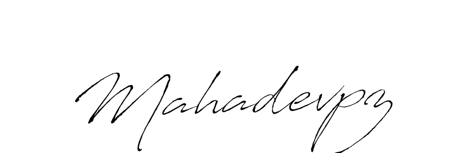 How to make Mahadevpz signature? Antro_Vectra is a professional autograph style. Create handwritten signature for Mahadevpz name. Mahadevpz signature style 6 images and pictures png