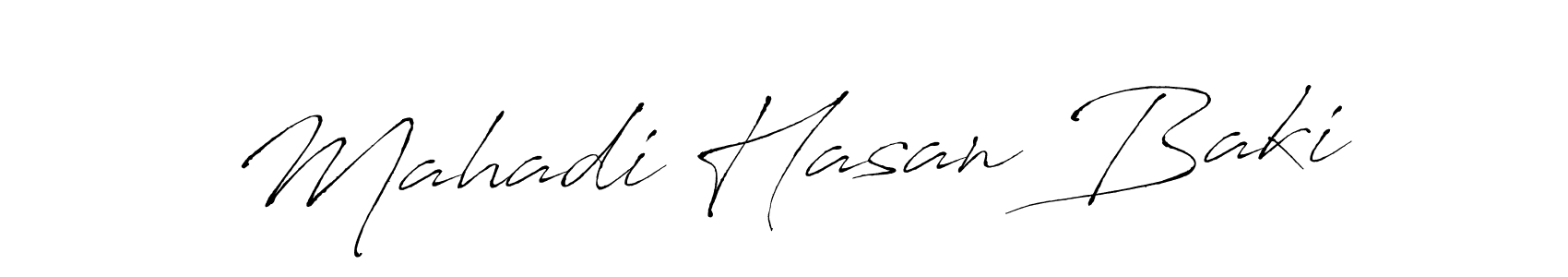 This is the best signature style for the Mahadi Hasan Baki name. Also you like these signature font (Antro_Vectra). Mix name signature. Mahadi Hasan Baki signature style 6 images and pictures png