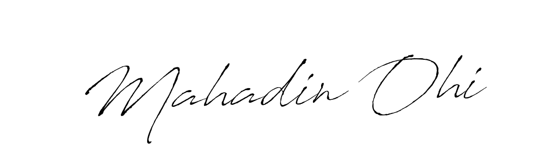 Here are the top 10 professional signature styles for the name Mahadin Ohi. These are the best autograph styles you can use for your name. Mahadin Ohi signature style 6 images and pictures png