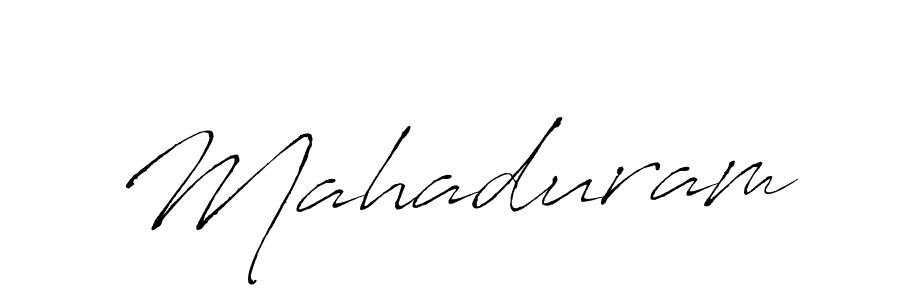 if you are searching for the best signature style for your name Mahaduram. so please give up your signature search. here we have designed multiple signature styles  using Antro_Vectra. Mahaduram signature style 6 images and pictures png