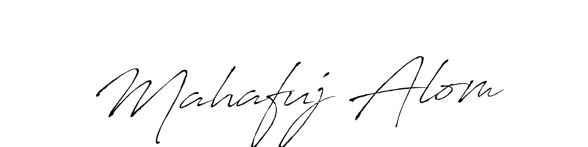 How to make Mahafuj Alom signature? Antro_Vectra is a professional autograph style. Create handwritten signature for Mahafuj Alom name. Mahafuj Alom signature style 6 images and pictures png