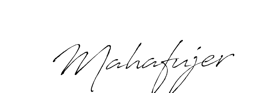 Make a beautiful signature design for name Mahafujer. With this signature (Antro_Vectra) style, you can create a handwritten signature for free. Mahafujer signature style 6 images and pictures png