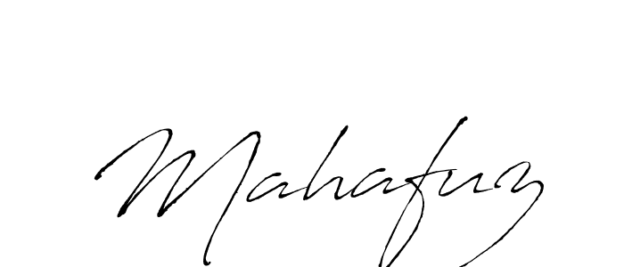 How to make Mahafuz signature? Antro_Vectra is a professional autograph style. Create handwritten signature for Mahafuz name. Mahafuz signature style 6 images and pictures png