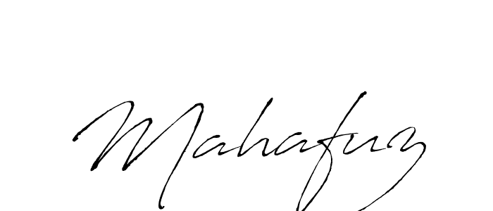 Design your own signature with our free online signature maker. With this signature software, you can create a handwritten (Antro_Vectra) signature for name Mahafuz. Mahafuz signature style 6 images and pictures png