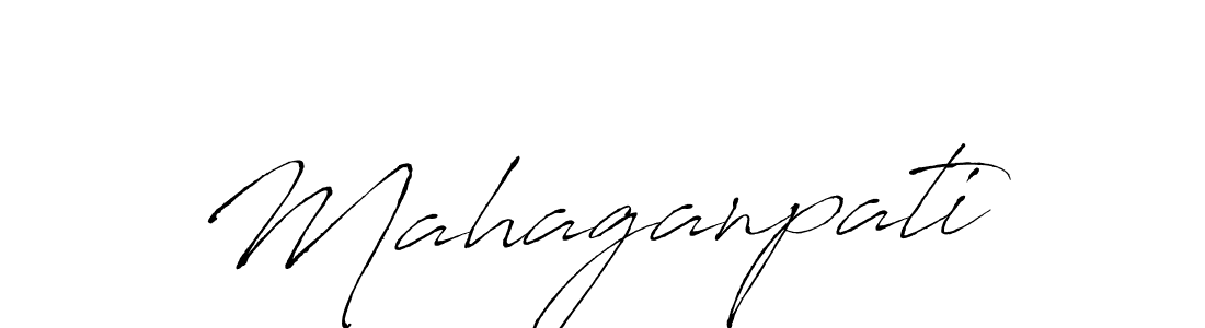 Antro_Vectra is a professional signature style that is perfect for those who want to add a touch of class to their signature. It is also a great choice for those who want to make their signature more unique. Get Mahaganpati name to fancy signature for free. Mahaganpati signature style 6 images and pictures png