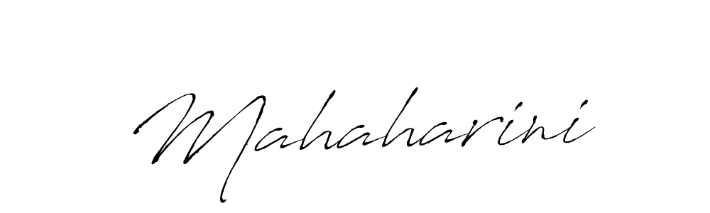 Make a beautiful signature design for name Mahaharini. With this signature (Antro_Vectra) style, you can create a handwritten signature for free. Mahaharini signature style 6 images and pictures png