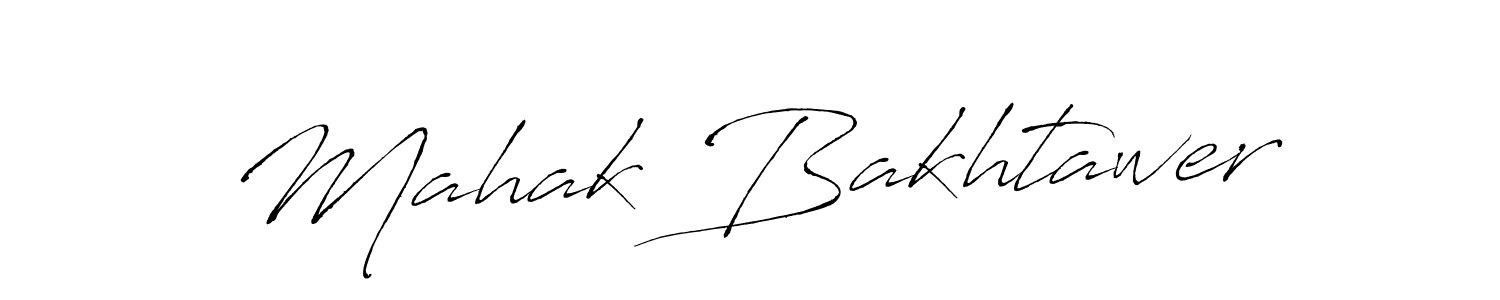Antro_Vectra is a professional signature style that is perfect for those who want to add a touch of class to their signature. It is also a great choice for those who want to make their signature more unique. Get Mahak Bakhtawer name to fancy signature for free. Mahak Bakhtawer signature style 6 images and pictures png