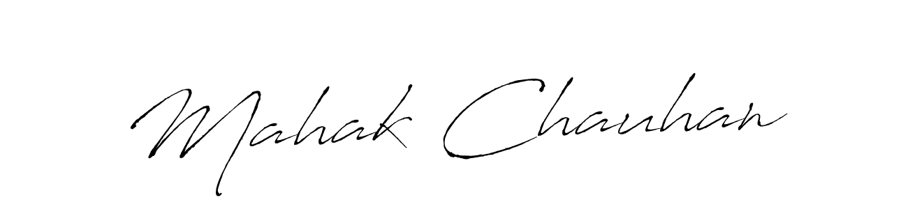 Similarly Antro_Vectra is the best handwritten signature design. Signature creator online .You can use it as an online autograph creator for name Mahak Chauhan. Mahak Chauhan signature style 6 images and pictures png