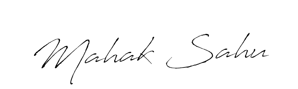 Also You can easily find your signature by using the search form. We will create Mahak Sahu name handwritten signature images for you free of cost using Antro_Vectra sign style. Mahak Sahu signature style 6 images and pictures png