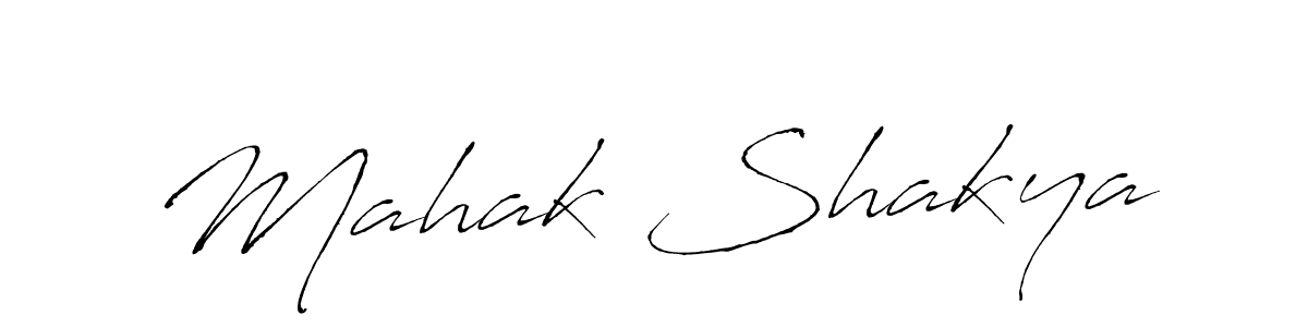 Also we have Mahak Shakya name is the best signature style. Create professional handwritten signature collection using Antro_Vectra autograph style. Mahak Shakya signature style 6 images and pictures png