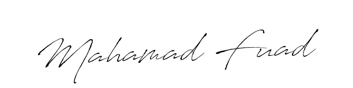 Similarly Antro_Vectra is the best handwritten signature design. Signature creator online .You can use it as an online autograph creator for name Mahamad Fuad. Mahamad Fuad signature style 6 images and pictures png