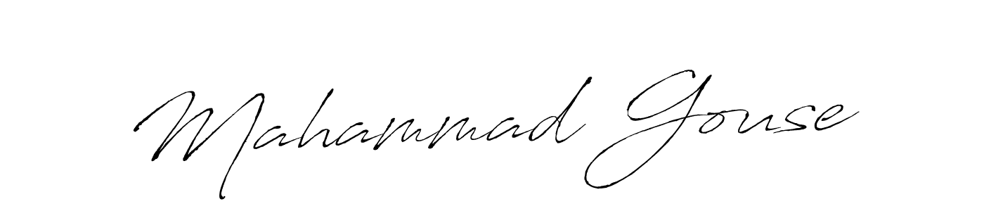 Make a beautiful signature design for name Mahammad Gouse. Use this online signature maker to create a handwritten signature for free. Mahammad Gouse signature style 6 images and pictures png