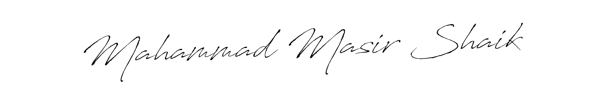 Make a beautiful signature design for name Mahammad Masir Shaik. Use this online signature maker to create a handwritten signature for free. Mahammad Masir Shaik signature style 6 images and pictures png