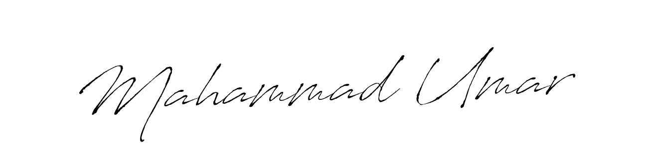 How to make Mahammad Umar signature? Antro_Vectra is a professional autograph style. Create handwritten signature for Mahammad Umar name. Mahammad Umar signature style 6 images and pictures png