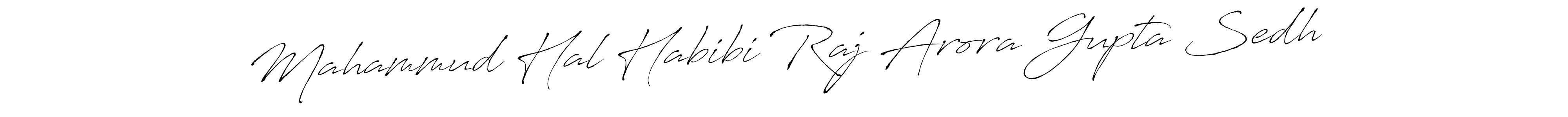 Similarly Antro_Vectra is the best handwritten signature design. Signature creator online .You can use it as an online autograph creator for name Mahammud Hal Habibi Raj Arora Gupta Sedh. Mahammud Hal Habibi Raj Arora Gupta Sedh signature style 6 images and pictures png