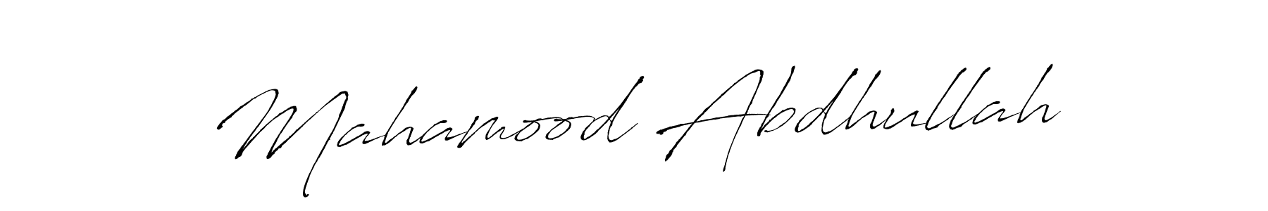 Mahamood Abdhullah stylish signature style. Best Handwritten Sign (Antro_Vectra) for my name. Handwritten Signature Collection Ideas for my name Mahamood Abdhullah. Mahamood Abdhullah signature style 6 images and pictures png