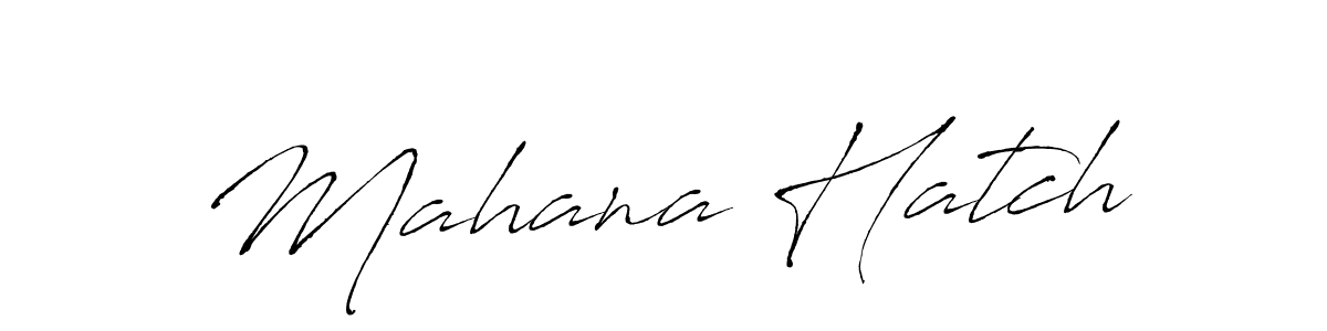 Best and Professional Signature Style for Mahana Hatch. Antro_Vectra Best Signature Style Collection. Mahana Hatch signature style 6 images and pictures png