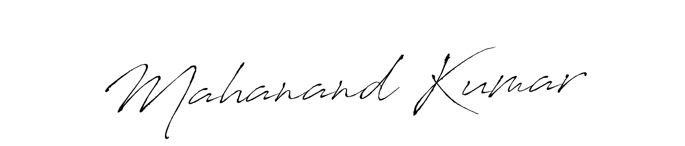 It looks lik you need a new signature style for name Mahanand Kumar. Design unique handwritten (Antro_Vectra) signature with our free signature maker in just a few clicks. Mahanand Kumar signature style 6 images and pictures png