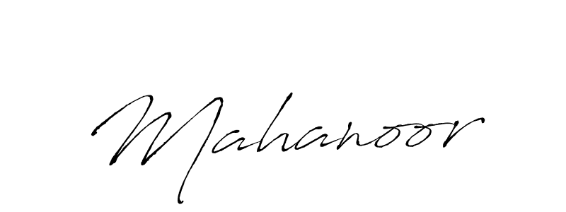 Design your own signature with our free online signature maker. With this signature software, you can create a handwritten (Antro_Vectra) signature for name Mahanoor. Mahanoor signature style 6 images and pictures png