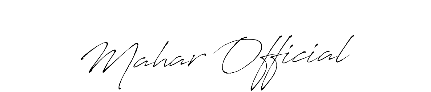 Antro_Vectra is a professional signature style that is perfect for those who want to add a touch of class to their signature. It is also a great choice for those who want to make their signature more unique. Get Mahar Official name to fancy signature for free. Mahar Official signature style 6 images and pictures png
