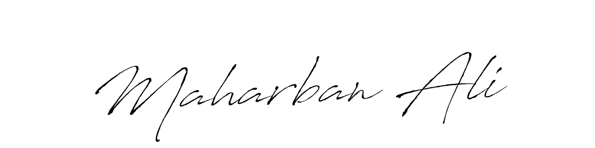 You should practise on your own different ways (Antro_Vectra) to write your name (Maharban Ali) in signature. don't let someone else do it for you. Maharban Ali signature style 6 images and pictures png