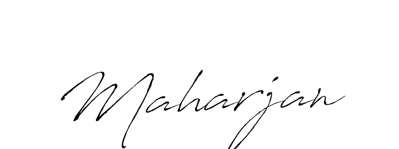 How to make Maharjan signature? Antro_Vectra is a professional autograph style. Create handwritten signature for Maharjan name. Maharjan signature style 6 images and pictures png