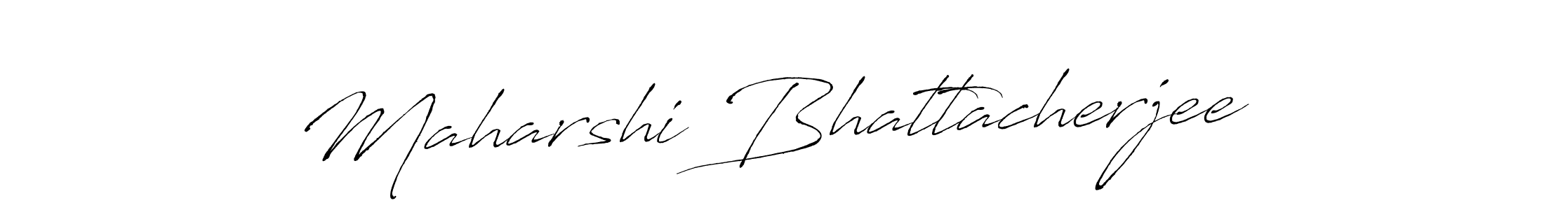 You should practise on your own different ways (Antro_Vectra) to write your name (Maharshi Bhattacherjee) in signature. don't let someone else do it for you. Maharshi Bhattacherjee signature style 6 images and pictures png